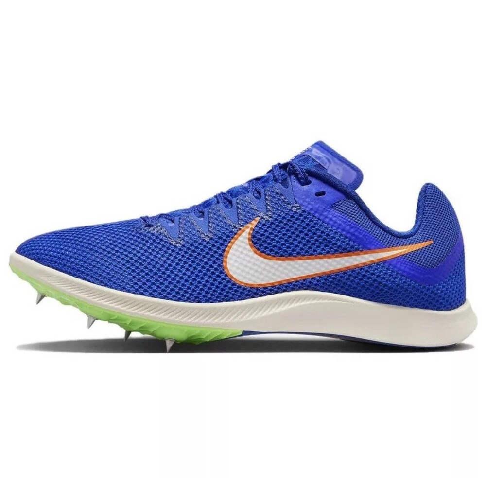 Nike Zoom Rival Track & Field Distance Men's Size 9.5 Spikes Racer Blue - Picture 2 of 16